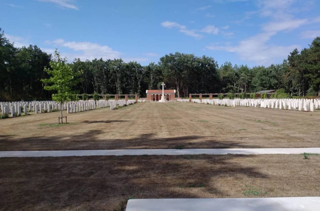 Canadian War Cemetery In The Netherlands