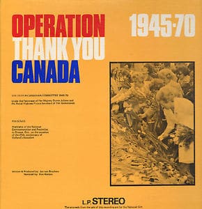 Operation Thank You Canada 1945-1970