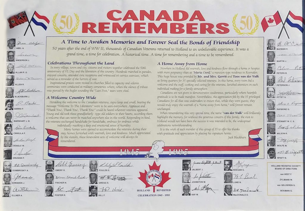 Canada Remembers - 50 years