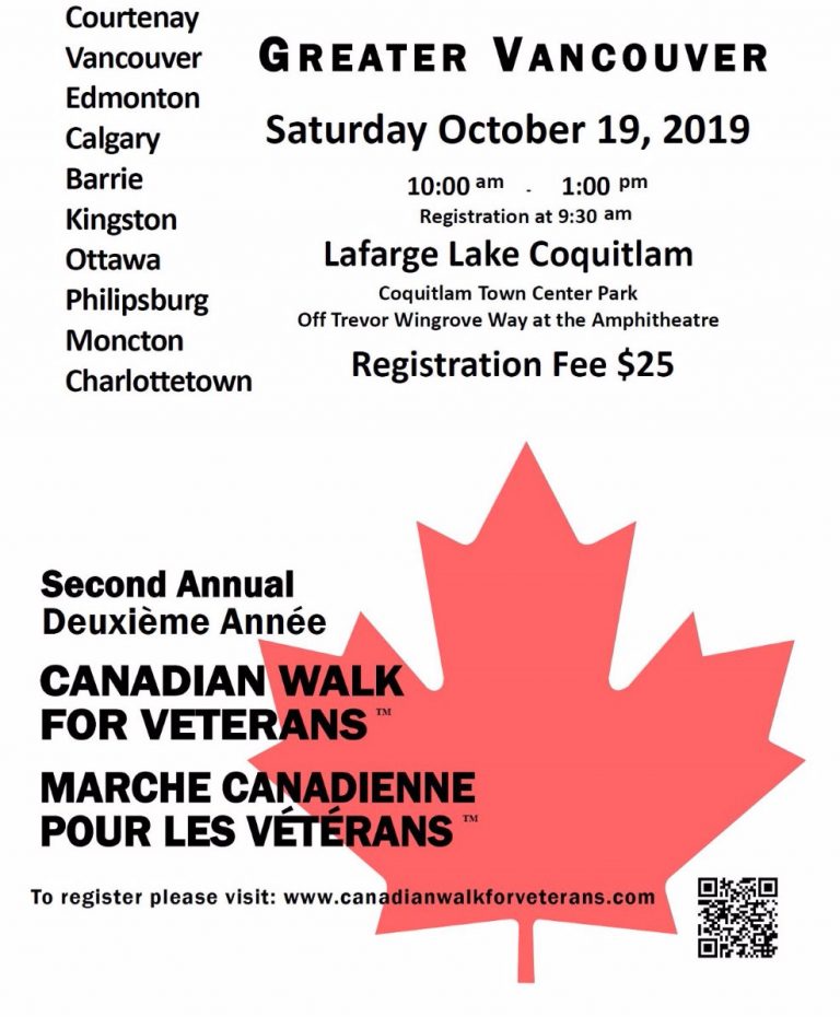 Canadian Walk For Veterans