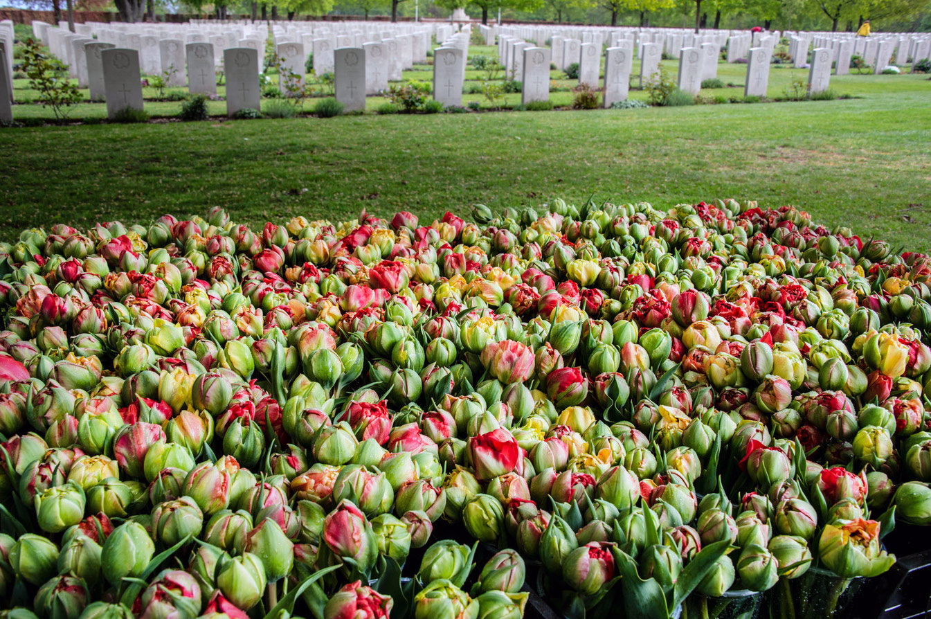 Groesbeek Memorial on the cemetery